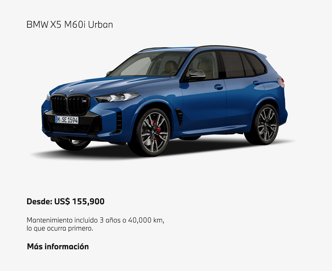 BMW X5 M60i Urban
